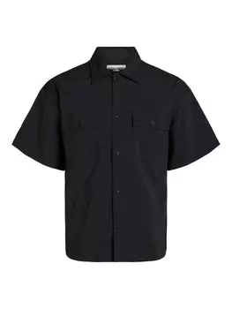 Удобная рубашка на пуговицах JACK & JONES Altitude, черный