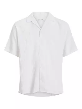 Удобная рубашка на пуговицах JACK & JONES, белый