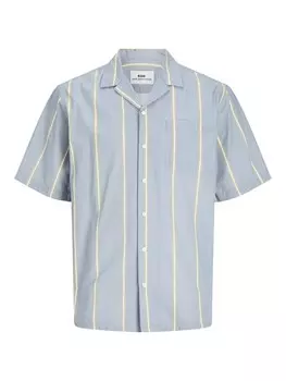 Удобная рубашка на пуговицах JACK & JONES CAIN, темно-синий