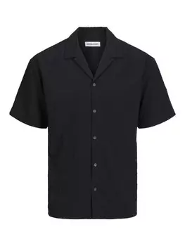 Удобная рубашка на пуговицах JACK & JONES, черный
