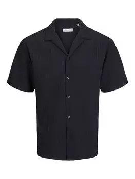 Удобная рубашка на пуговицах JACK & JONES, черный