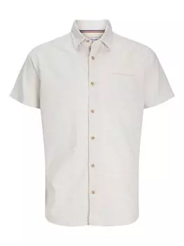 Удобная рубашка на пуговицах JACK & JONES JJAbel, белый