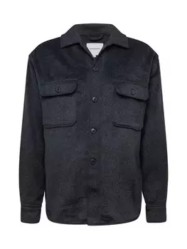 Удобная рубашка на пуговицах JACK & JONES JJEBradley Ollie, цвет mottled black