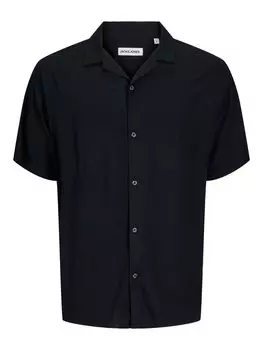 Удобная рубашка на пуговицах JACK & JONES JJEJEFF, черный