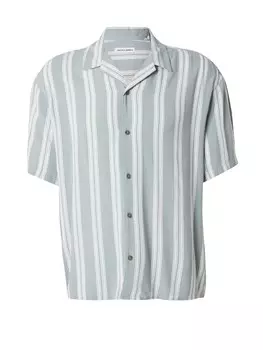 Удобная рубашка на пуговицах JACK & JONES JJEJEFF, пастельный зеленый
