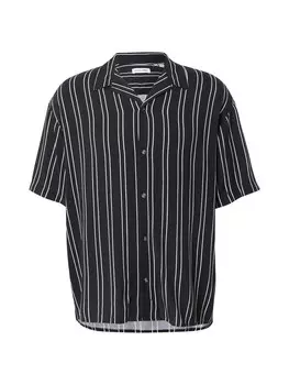 Удобная рубашка на пуговицах JACK & JONES JJEJEFF, черный