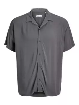 Удобная рубашка на пуговицах JACK & JONES JJEJEFF, антрацит