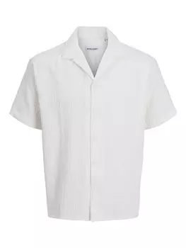 Удобная рубашка на пуговицах JACK & JONES JJEMatteo, белый