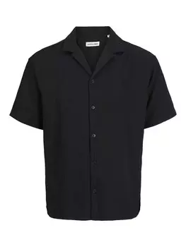 Удобная рубашка на пуговицах JACK & JONES JJEMatteo, черный