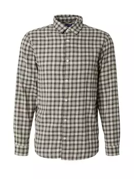 Удобная рубашка на пуговицах JACK & JONES JOSHUA, цвет Beige/Black