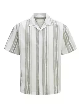 Удобная рубашка на пуговицах JACK & JONES JPRCCSummer, цвет Grey/Taupe/Light grey
