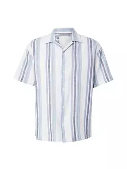 Удобная рубашка на пуговицах JACK & JONES JPRCCSummer, цвет Sapphire/Light blue