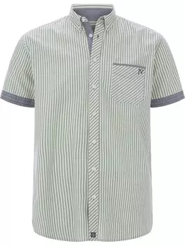 Удобная рубашка на пуговицах Jan Vanderstorm Odheld, зеленый