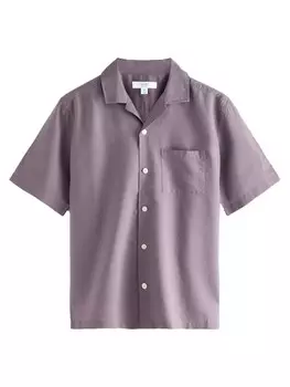Удобная рубашка на пуговицах Next, цвет Light purple