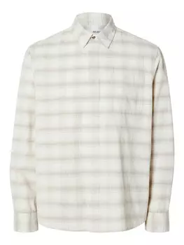 Удобная рубашка на пуговицах SELECTED HOMME, белый