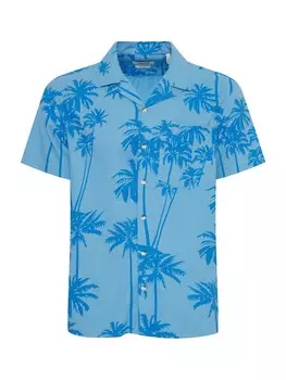 Удобная рубашка на пуговицах !Solid valde, цвет Blue/Light blue