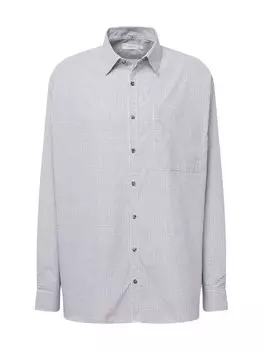 Удобная рубашка на пуговицах TOPMAN, белый