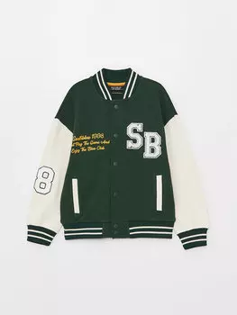 Удобная студенческая куртка для мальчика SOUTHBLUE, темно-зеленый