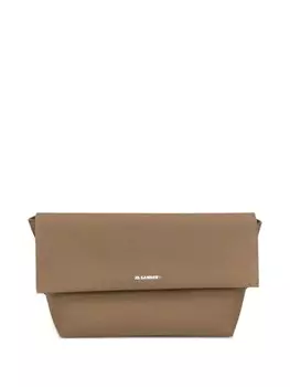 Удобная сумка через плечо Jil Sander, нейтральный цвет