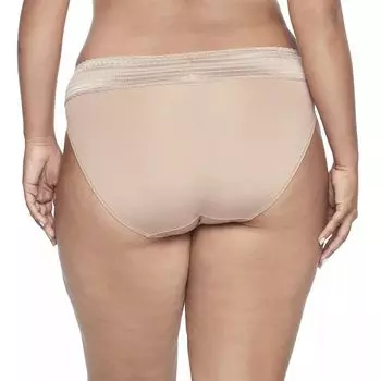 Удобная талия Warners No Pinching, No Issues, не требующая раскапывания, с кружевной микрофиброй Hi-Cut 5109J Warners