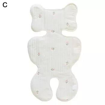 Удобная ультрамягкая подушка для детского сиденья, более толстая дышащая хлопковая стартовая подушка для коляски для дома-D Stuttg, мультиколор