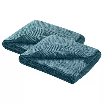 Удобное одеяло wometo, 70x100 см, бирюзовый