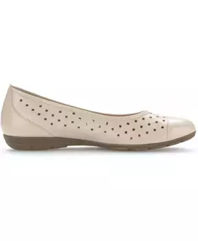 Удобные балетки Gabor, бежевый