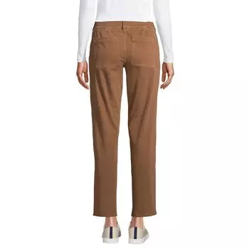 Удобные брюки до щиколотки Petite Lands' End с морской звездой Lands' End