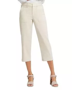 Удобные брюки из стретч-твила NYDJ, белый