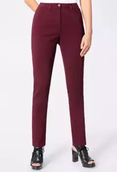 Удобные джинсы Classic Basics (1 шт.), бордовый