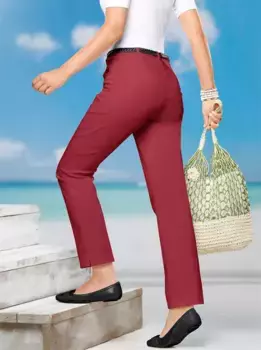 Удобные джинсы Classic Basics (1 шт.), красный