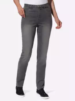 Удобные джинсы Classic Basics (1 шт.), серый