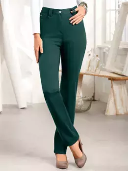 Удобные джинсы Classic Basics (1 шт.), зеленый