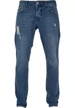 Удобные джинсы DEF "DEF мужские джинсы Skom slim fit" (1 шт.), джинсовый