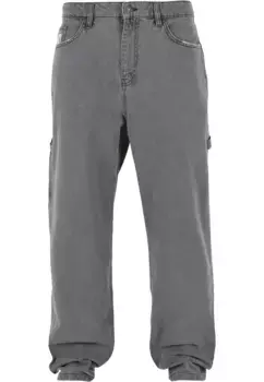 Удобные джинсы Karl Kani " Karl Kani Men's KMI-PL063-010-06 KK Retro Baggy Workwear Denim", серый