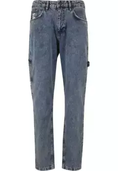 Удобные джинсы Karl Kani "Мужская зауженная рабочая одежда Karl Kani KK Retro Denim", цвет Vintage Indigo