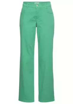 Удобные джинсы MAC "Gracia", женственный крой, зеленый