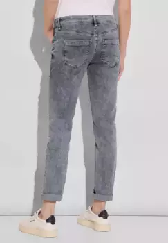 Удобные джинсы STREET ONE с 5 карманами, цвет Heavy Grey Washed