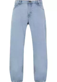 Удобные джинсы URBAN CLASSICS "Мужские тяжелые джинсы прямого кроя на молнии Urban Classics ", голубой