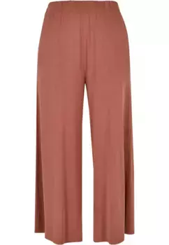 Удобные джинсы URBAN CLASSICS " Urban Classics Ladies Modal Culottes" (1 шт.), терракотовый