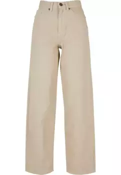 Удобные джинсы URBAN CLASSICS " Urban Classics Women's Ladies High Waist Denim Pants 90'S Wide Leg Denim Pants" (1 шт.), цвет Offwhiteraw