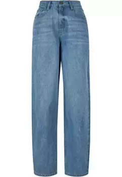 Удобные джинсы URBAN CLASSICS " Urban Classics Women's Ladies High Waist Denim Pants 90'S Wide Leg Denim Pants" (1 шт.), цвет Midstone Washed