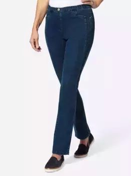Удобные джинсы в стиле casual (1 шт.) Casual Looks, синий