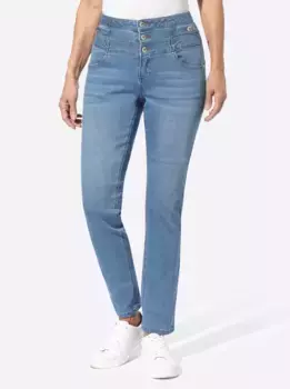 Удобные джинсы в стиле casual (1 шт.) Casual Looks, цвет Blue-Bleached