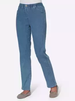 Удобные джинсы в стиле casual (1 шт.) Casual Looks, цвет Blue-Bleached