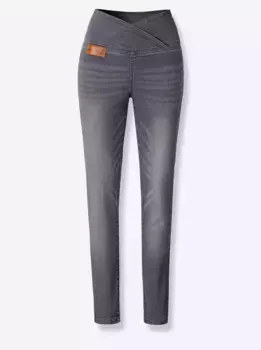Удобные джинсы в стиле casual (1 шт.) Casual Looks, антрацит