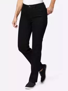 Удобные джинсы в стиле casual (1 шт.) Casual Looks, черный