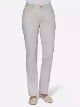 Удобные джинсы в стиле casual (1 шт.) Casual Looks, серый