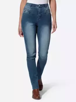 Удобные джинсы в стиле casual (1 шт.) Casual Looks, синий