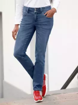 Удобные джинсы в стиле casual (1 шт.) Casual Looks, цвет Blue-Bleached